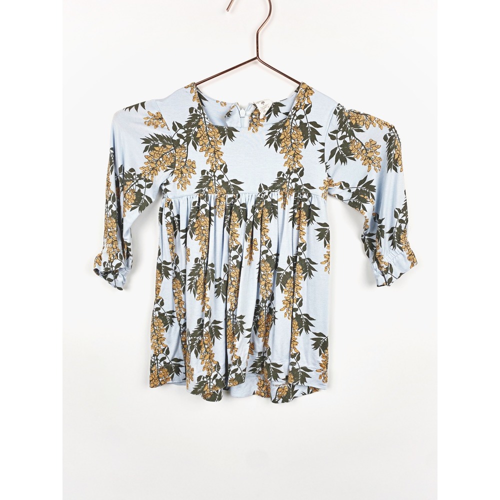 Baby Kate Quinn Bamboo Floral Long Sleeve Dress 18-24M